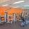 a gym with exercise equipment
